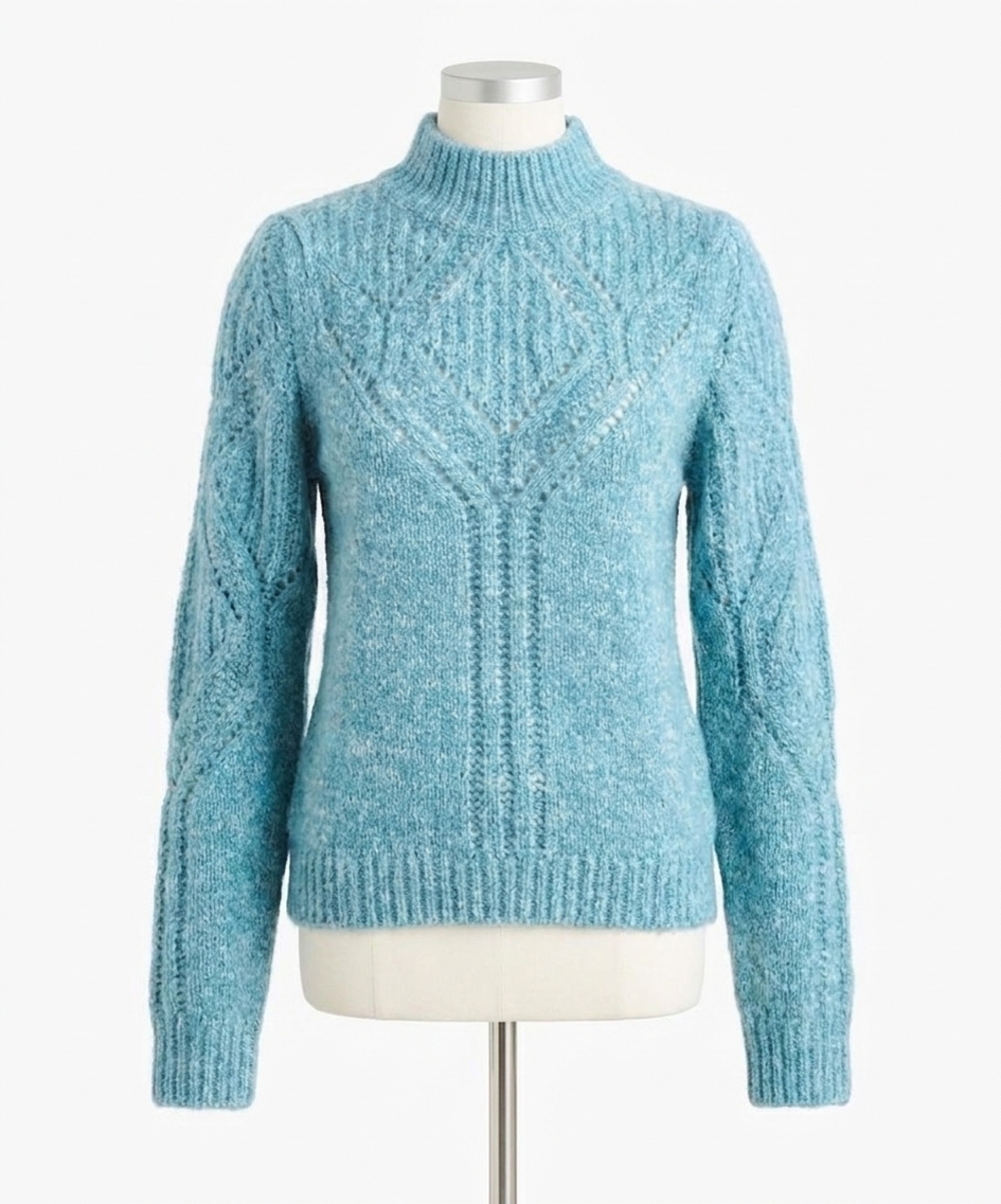 NEW DEAR JOHN DENIM kelsei sweater in artic blue